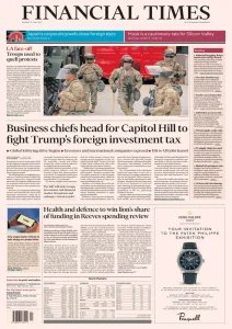 Financial TImes UK - 9.06.2025