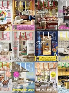 Elle Decoration UK - 2021 Full Year Compiltaion