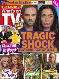 What's on TV - 8.11.2025