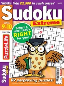 PuzzleLife Sudoku Extreme - Is. 106 2025