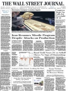 The Wall Street Journal - 09.11.2026