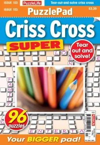 PuzzleLife PuzzlePad Criss Cross Super - Is. 103 2026
