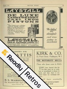Motor Sport: Retros - 08.1925