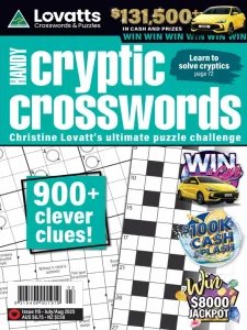 Lovatts Handy Cryptic - 07/08 2025