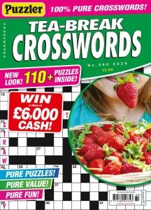 Puzzler Tea-Break Crosswords - Is. 360 2025