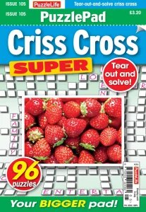 PuzzleLife PuzzlePad Criss Cross Super - Is. 105 2026