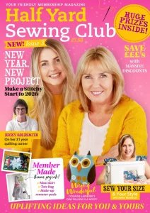 Half Yard Sewing Club - Is. 3 2026
