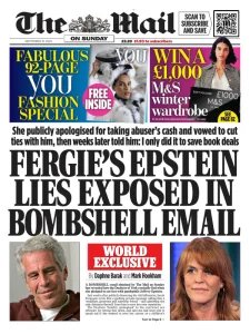 The Mail On Sunday - 21.09.2025