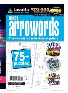 Lovatts Handy Arrowords - 08/09 2025