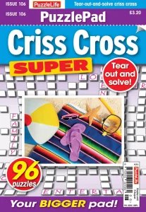 PuzzleLife PuzzlePad Criss Cross Super - Is. 106 2026