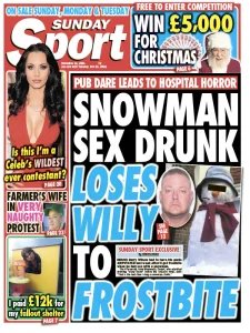 Sunday Sport - 22 November 2024