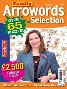 PuzzleLife Family Arrowords Selection - Is. 87 2025