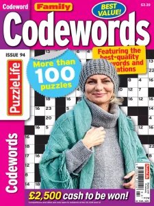 PuzzleLife Family Codewords - Is. 94 2025