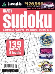 Lovatts Handy Sudoku - 02.2025