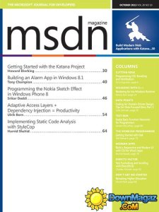 MSDN - October 2013