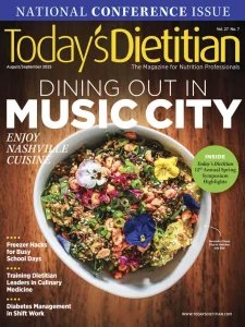 Today's Dietitian - 08/09 2025