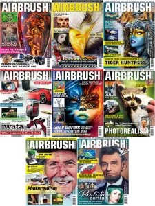 Airbrush Step by Step - 2017-2018 Full Year Compilation