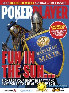 Poker Player UK - Battle of Malta special 2015