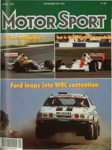 Motor Sport Retros - 04.1992