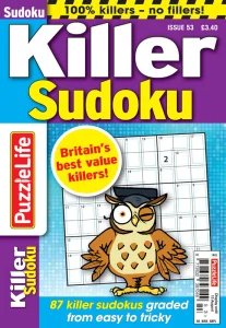 PuzzleLife Killer Sudoku - Is. 53 2026
