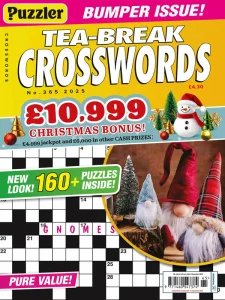 Puzzler Tea-Break Crosswords - Is. 365 2025