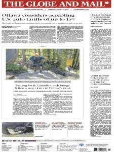 The Globe and Mail - 08.13.2026