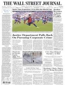 The Wall Street Journal - 07.20.2026