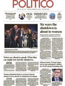 Politico - 28.10.2025