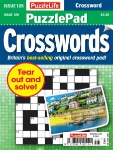 PuzzleLife PuzzlePad Crosswords - Is. 125 2026