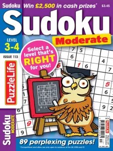 PuzzleLife Sudoku Moderate - Is. 113 2025