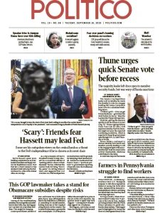Politico - 09.16.2025