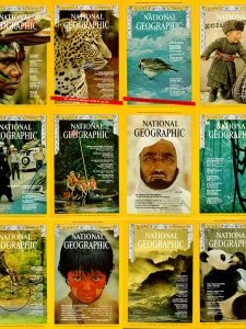 National Geographic USA - 1972 Full Year