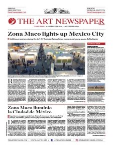 The Art Newspaper - Zona Maco 2026