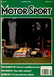 Motor Sport Retros - 06.1990