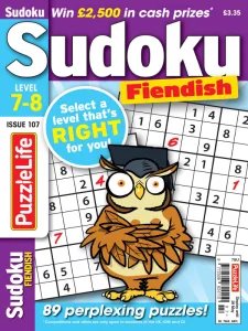 PuzzleLife Sudoku Fiendish - Is. 107 2025