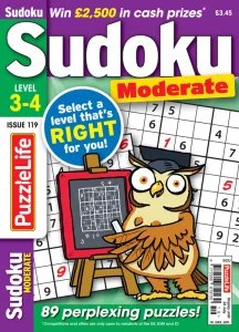 PuzzleLife Sudoku Moderate - Is. 119 2026