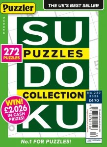 Puzzler Sudoku Puzzles Collection - Is. 230 2026