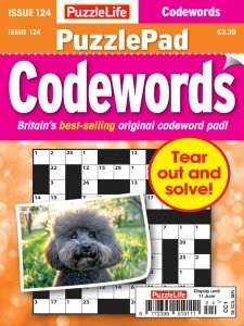 PuzzleLife PuzzlePad Codewords - Is. 124 2026