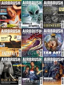 Airbrush Step by Step - 2021-2022 Full Year Compilation