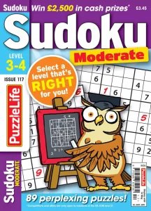 PuzzleLife Sudoku Moderate - Is. 117 2026