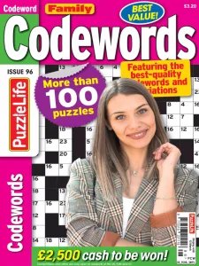 PuzzleLife Family Codewords - Is 96 2026