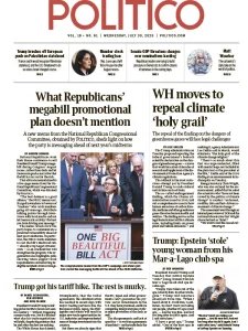 Politico - 07.30.2025
