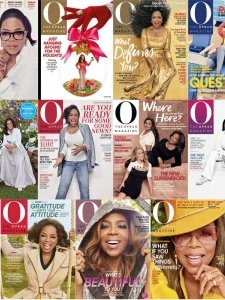 O, The Oprah Magazine - 2018 Full Year