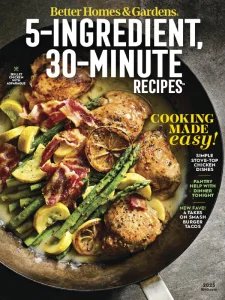 Better Homes & Gardens USA - 5 Ingredient, 30 Minute Recipes 2025