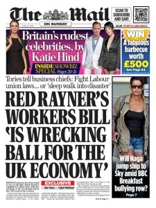 Mail on Sunday - 22.06.2025
