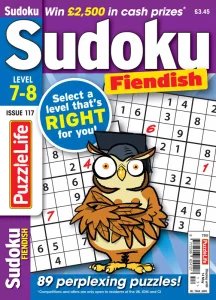 PuzzleLife Sudoku Fiendish - Is. 117 2026