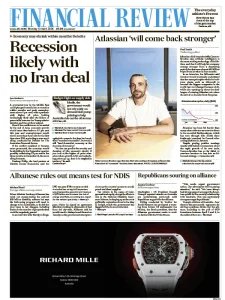 Australian Financial Review - 13.04.2026